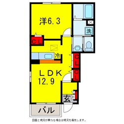五井駅 バス13分  松ヶ島下車：停歩7分 1階の物件間取画像